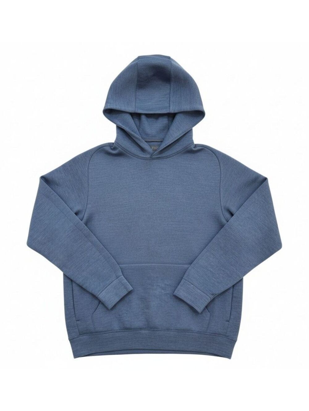 UNIQLO Men Ultra Stretch Dry Sweat Pullover Hoodie Blue Heathered Size S Small